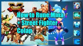 How to Rune Mina + Damage Test (Summoners war)