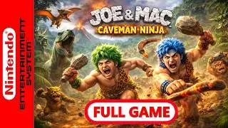 Joe & Mac NES Full Game Longplay (No Commentary) &ndash; Complete Retro Gameplay
