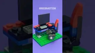 Ultimate PC Desk and Gaming Chair! - LEGO Stop Motion Speed Build #lego #stopmotion