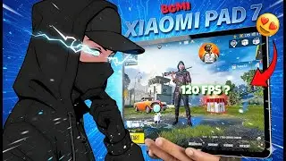 Xiaomi Pad 7 Bgmi 90 FPS Testing ll Playing with subscribers with Teamcode😋ll #bgmilive #bgmi