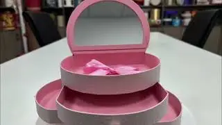 Multi-layer circular cosmetic packaging box #roundbox #cosmeticbox #packaging