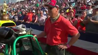 2018 Amalie Motor Oil NHRA Gatornationals Super Comp winner Greg Slack