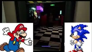 Mario and animatronic horror, security breach edition movie. Part 6 loading dock.