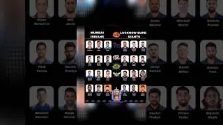 MI VS LSG PLAYING 11 FOR TODAY MATCH #ipl #cricket #MIvsLSG#latestnews