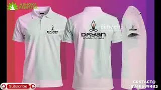 Custom T shirt Printing in Trivandrum at Ashoka Printers #customized #printing #tshirtprinting
