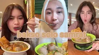 KOMPILASI MUKBANG BAKSO SOLO SAMRAT, KEJU NYA YG MUNCRAT🍲