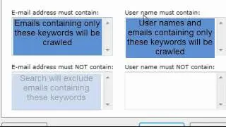 Atomic Email Hunter - Search Setup instructions