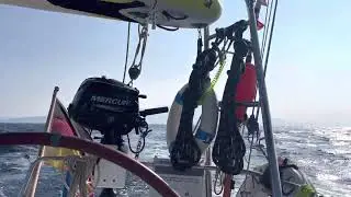 Crossing Kvarner Bay in the northern Adriatic