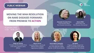 🔴 EN VIVO WEBINAR: Implementacion resolución OMS de Enfermedades Raras - De la promesa a la acción