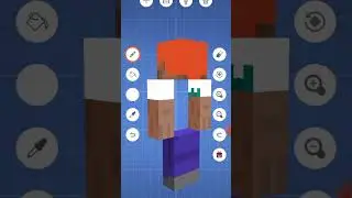 #shorts minecraft skin editor how to make an tricolor Steve tutorial you never have seen this video