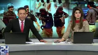Karachi Rizvia Police combine operation against Hassan Raza banned organization