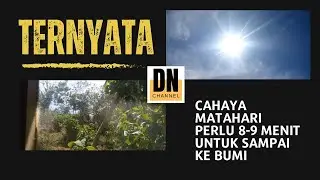 Kecepatan cahaya dan jarak Bumi - Matahari | Fakta IPA