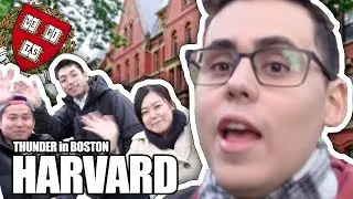 WE WENT TO HARVARD!! (and almost got kicked out)