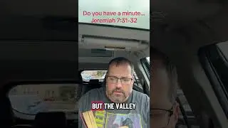 Jeremiah 7:31-32 #minutewiththebible #bible #jesus #god #soccer
