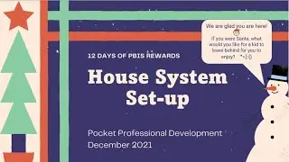 How to Set-Up a House System in PBIS Rewards: Day 7 of 12 Days of PBIS Rewards
