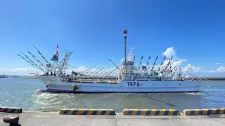【銚子港】サンマ船 第一太幸丸　出港｜Pacific saury ship has departed on 8/17(WED), 2023