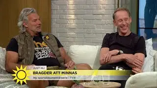 Gunde Svan inf&ouml;r premi&auml;ren av hans tv-serie Bragden: 
