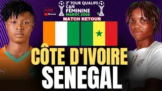 🔴 C&Ocirc;TE D'IVOIRE - S&Eacute;N&Eacute;GAL LIVE / LES LIONNES EN ROUTE POUR UNE 3E CAN CONSECUTIVE ! QUALIFS CAN 2026