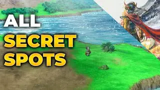 How to get find all Secret Spots in Dragon Quest I HD-2D Remaster (100% Guide)