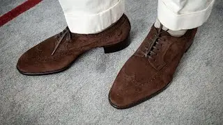 Unboxing Some Bespoke Derbies by Yohei Fukuda