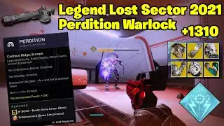 Perdition Legend Lost Sector 2021 Warlock