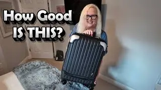 LEVEL8 GRACE HARD SHELL CARRY ON LUGGAGE Review | Front Compartment Winner | Doug & Niki