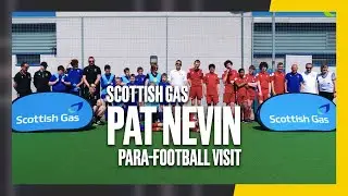 Pat Nevin Attends Scottish Gas Para-Football Camps | Scottish Gas Men's Scottish Cup