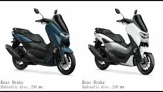 Yamaha Nmax 155 vs Yamaha Nmax 125 Test specification comparison