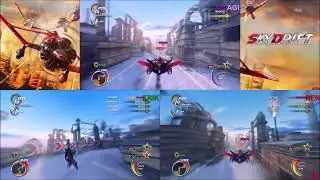 Skydrift Infinity (XSX) 4 Player's - Splitscreen Gameplay Walkthrough - All Modes [1080p 60fps]