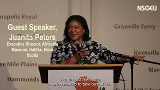 What's The Big Idea? NSGEU Equity Summit - Juanita Peters, Executive Director, Africville Museum