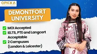 🎓 Study at De Montfort University | January 2026 Intake | Campuses, Scholarships & Deposit Info**