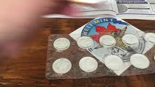 Quick Vintage JM round unboxing and Come see us at the Toronto Coin Expo.