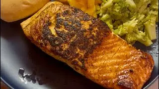 LET&rsquo;S COOK SALMON !!! #deechantrell #food #youtube #subscribetomychannel #salmon 