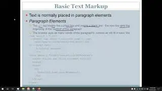WD session 16 basic text markup