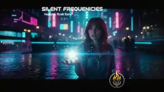 Heatsink Rock Band - Silent Frequencies (Official Music Video) | Cyberpunk City Synthwave