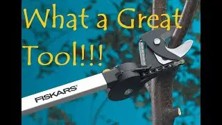 Сучкорез/секатор Fiskars с раздвижным лезвием Stik&reg; &mdash; ОБЗОР! (Кажется, мне очень нравится этот инструмент)