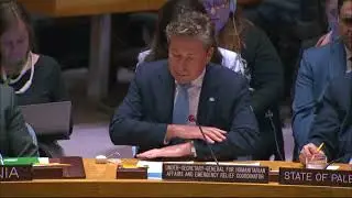 U.N. briefing on aid to Gaza