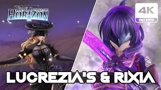 The Legend of Heroes: Trails Beyond the Horizon - Lucrezia's & Rixia Fight (4K 60FPS PC)