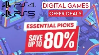 Essential Picks Offer Playstation 4-5 Digital Games Offer Deal #Essential #playstation #Games