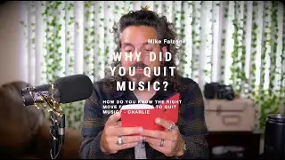 Why I Quit Music | Advice