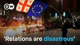 Is Georgia's government abandoning EU integration, aligning with Russia | DW News