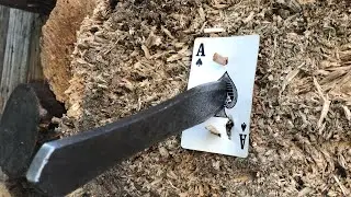 Knife Throwing Trick Shot-Instinctive Half Spin-Bullseye 🎯