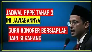 🔴JADWAL PPPK 2022, BERSIAPLAH DARI SEKARANG