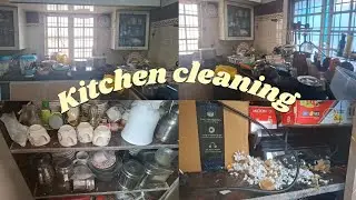 Ramzan prap start with kitchen cleaning | kitchen cleaning | before Ramzan organiz kitchen