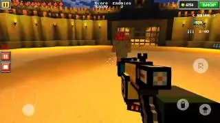 Sparkly Blaster pistol vs Plasma Pistol PZ-1 (Pixel gun 3D)