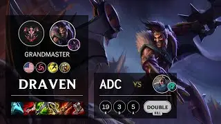 Draven ADC vs Yasuo - NA Grandmaster Patch 11.20