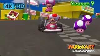 Mario Kart Double Dash!! Mushroom Cup 100cc Season 9 #teamtoadette