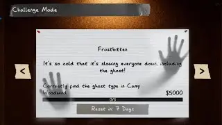 WEEKLY "FROSTBITTEN!" CHALLENGE [PHASMOPHOBIA]