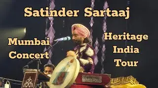Satinder Sartaaj Live in Mumbai | Heritage India Tour 2026 | Full Concert Highlights