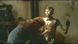 Padmé giving C-3PO his plating - Deleted scene from Attack of the Clones